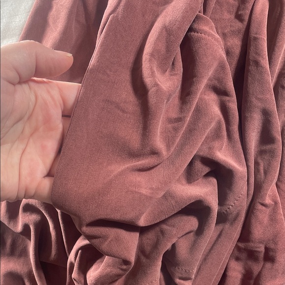 FP Movement by Free People Cropped Jumpsuit in Dusty Rose - Picture 3 of 7